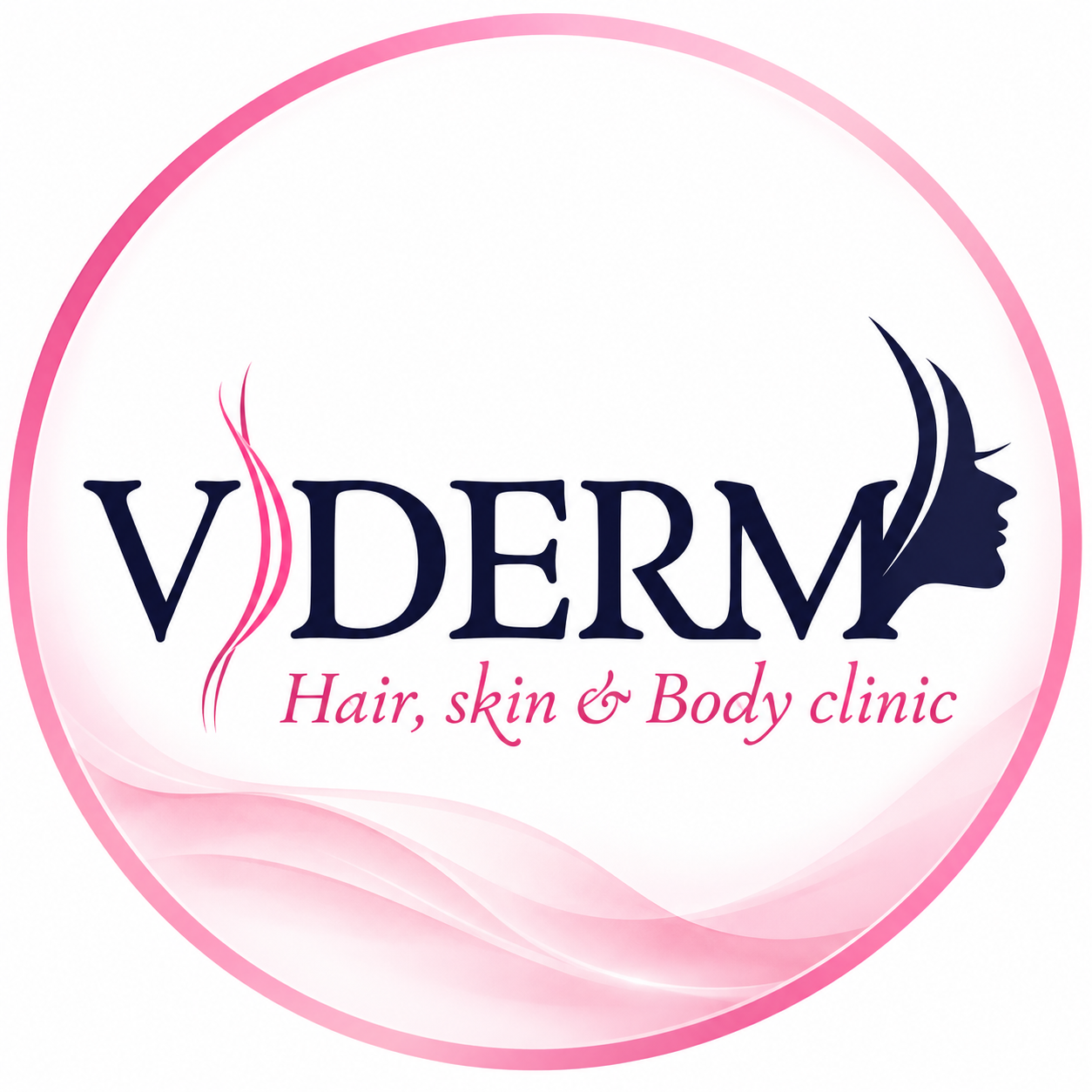 Viderm Hair, Skin and Body Clinic logo